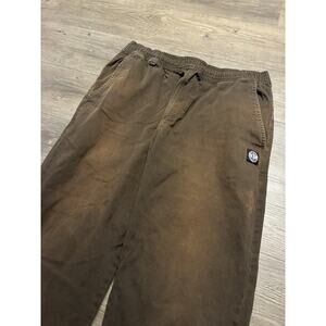 Vintage Independent Trucks Company Khaki Pants Brown Size Large Skate Faded Y2K